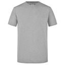 T-shirt Męski Slim Bawełniany JN911 - Grey Heather