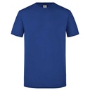 T-shirt Męski Slim Bawełniany JN911 - Royal