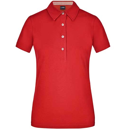 Koszulka Polo Damska Klasyczna JN969 - Red