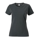 Koszulka Damska Slim Fit Bawełniana JN971 - Graphite (Solid)