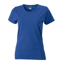 Koszulka Damska Slim Fit Bawełniana JN971 - Royal