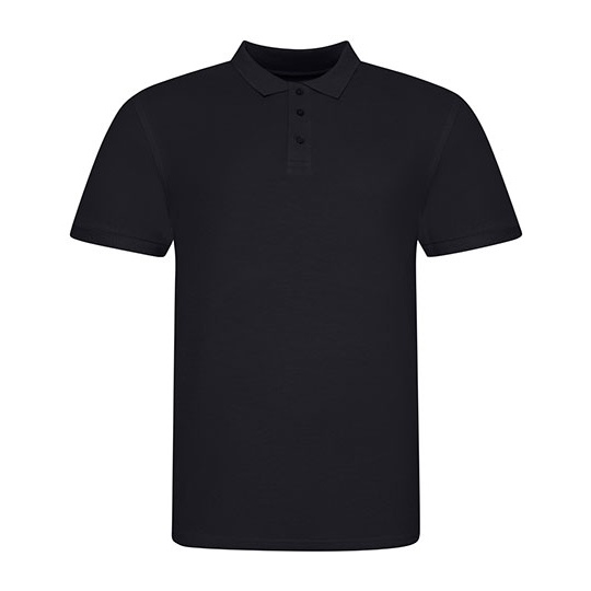 Koszulka Polo Slim Fit Bawelniana Pika JP100 - Deep Black