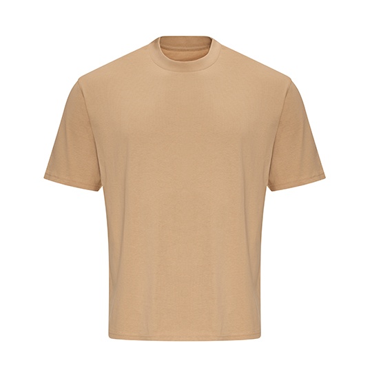 T-shirt Oversize Bawelna Czesana JT009 - Desert Sand