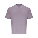 T-shirt Oversize Bawełna Czesana JT009 - Dusty Lilac
