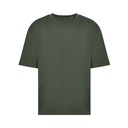 T-shirt Oversize Bawełna Czesana JT009 - Earthy Green