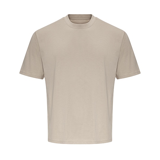 T-shirt Oversize Bawelna Czesana JT009 - Natural Stone