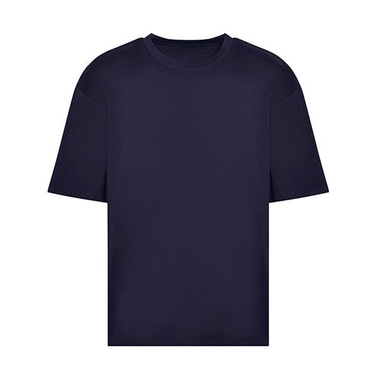 T-shirt Oversize Bawelna Czesana JT009 - New French Navy