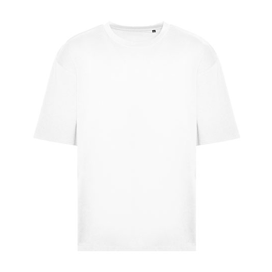 T-shirt Oversize Bawelna Czesana JT009 - White