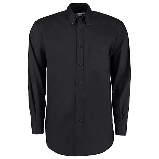 Męska koszula oxford klasyczna K105 - Black
