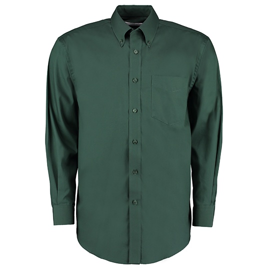 Koszula Meska Klasyczna Oxford K105 - Bottle Green
