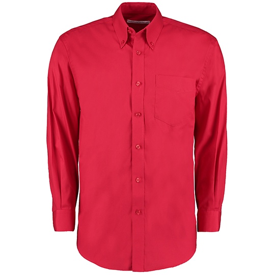 Koszula Meska Klasyczna Oxford K105 - Red