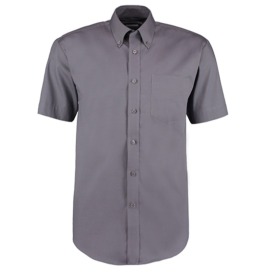 Koszula Meska Klasyczna Oxford K109 - Charcoal