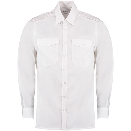 Meska koszula pilotka K134 - White