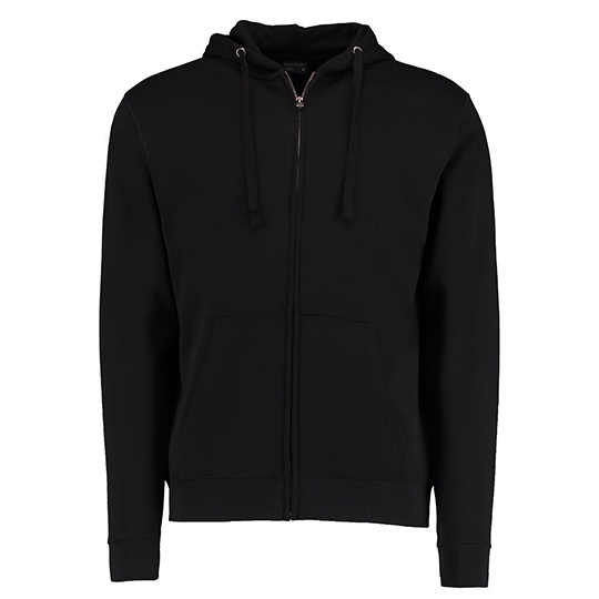 Bluza rozpinana z kapturem K303 - Black