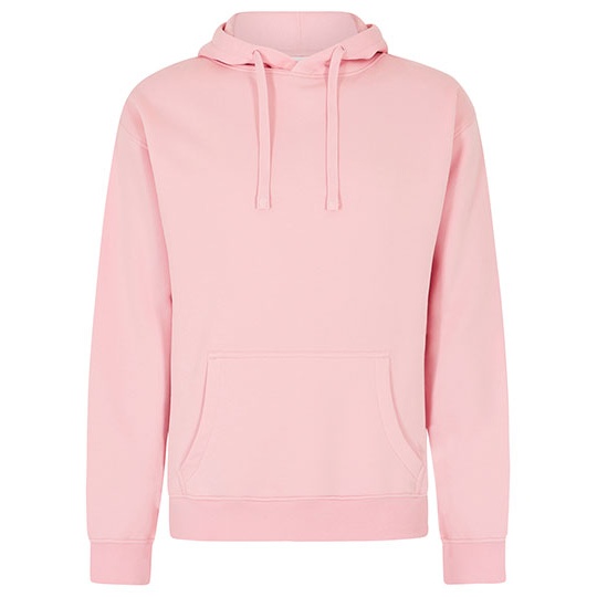 Bluza z Kapturem Klasyczna Czesany Jersey K333 - Baby Pink