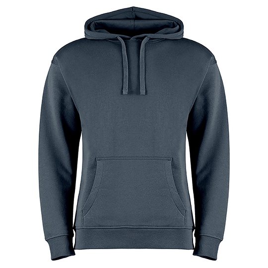 Bluza z Kapturem Klasyczna Czesany Jersey K333 - Graphite (Solid)