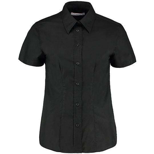 Koszula Damska Nowoczesna Oxford K360 - Black