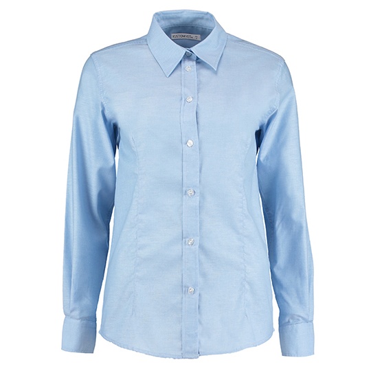 Koszula Damska Nowoczesny Oxford K361 - Light Blue