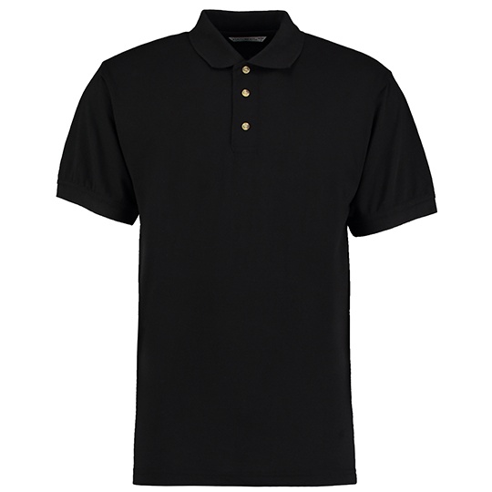 Koszulka Polo Meska Klasyczna Pika K400 - Black