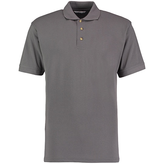 Koszulka Polo Meska Klasyczna Pika K400 - Charcoal