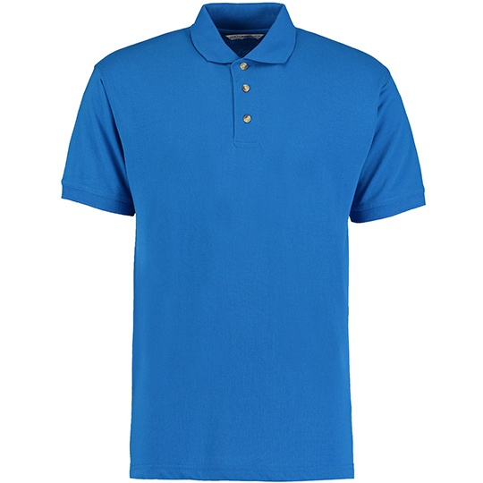 Polo męskie klasyczne K400 - Electric Blue