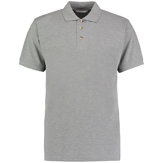 Koszulka Polo Męska Klasyczna Pika K400 - Heather Grey