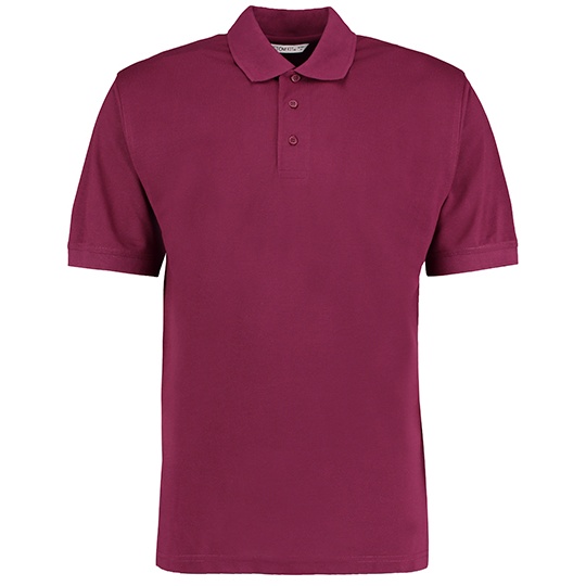 Koszulka Polo Meska Klasyczna Pika K403 - Burgundy