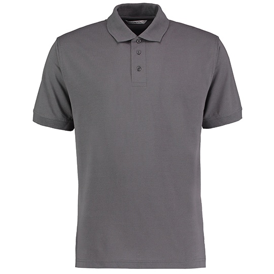 Koszulka Polo Męska Klasyczna Pika K403 - Charcoal