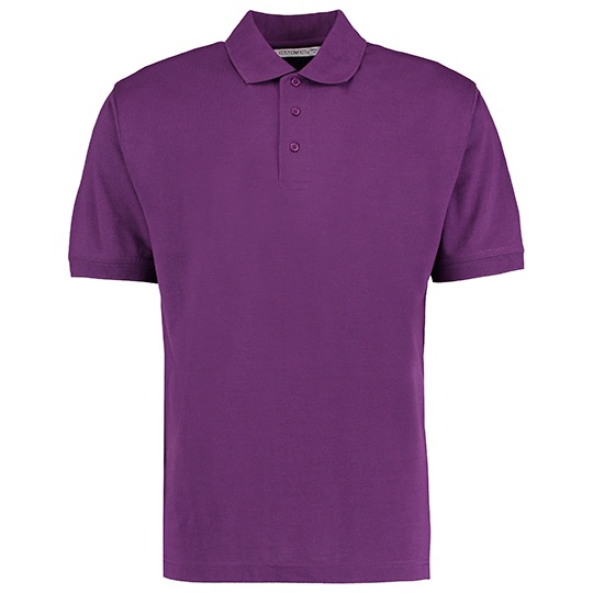 Koszulka Polo Męska Klasyczna Pika K403 - Dark Purple