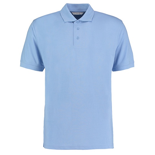 Koszulka Polo Męska Klasyczna Pika K403 - Light Heather Blue