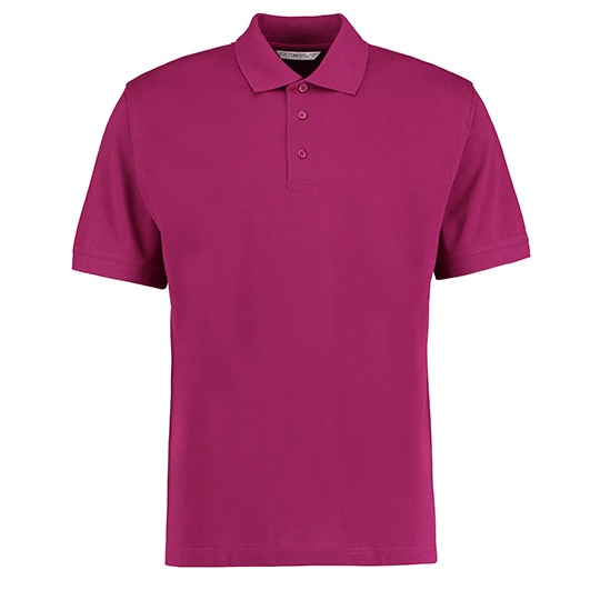 Koszulka Polo Meska Klasyczna Pika K403 - Magenta