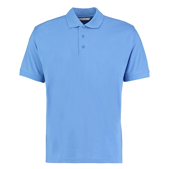 Koszulka Polo Meska Klasyczna Pika K403 - Mid Blue