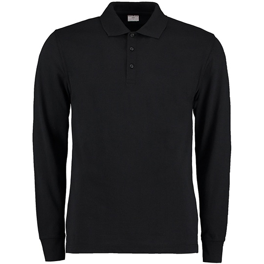 Koszulka Polo Męska Klasyczna Pika K430 - Black