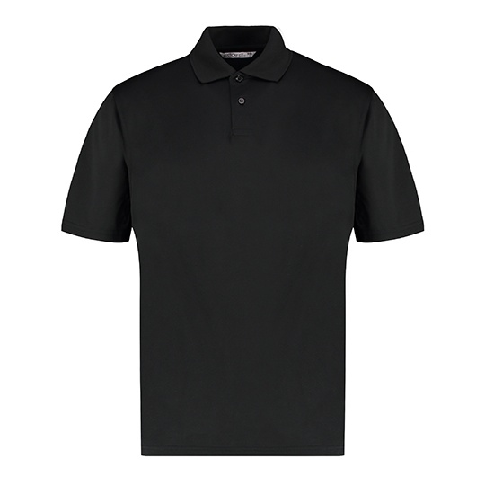 Koszulka Polo Klasyczna Oddychajaca Cooltex Plus K444 - Black