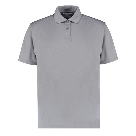 Koszulka Polo Klasyczna Oddychajaca Cooltex Plus K444 - Heather Grey