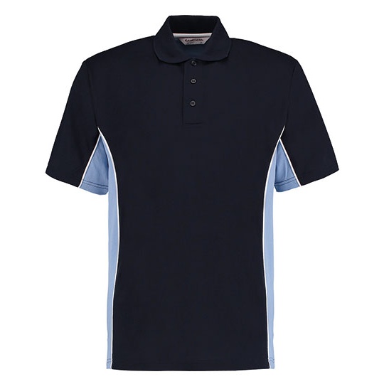 Koszulka Polo Meska Odprowadzajaca Wilgoc K475 - Navy & Light Blue