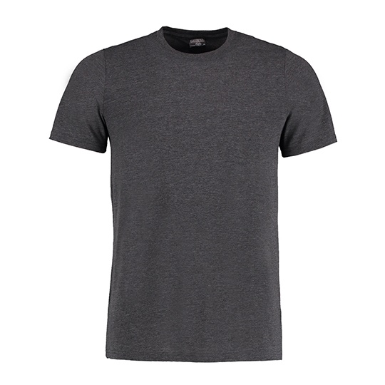 Koszulka Fashion Fit Poliester Bawelna K504 - Dark Grey Marl
