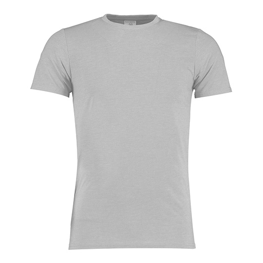 Koszulka Fashion Fit Poliester Bawelna K504 - Light Grey Marl