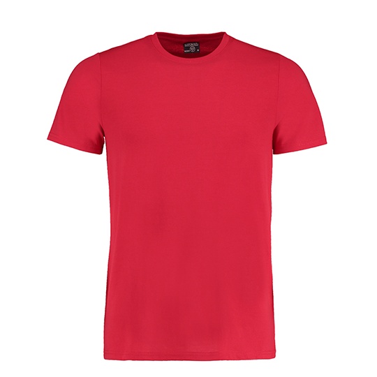 Koszulka Fashion Fit Poliester Bawelna K504 - Red