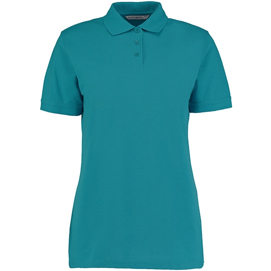 Koszulka Polo Damska Klasyczna Pika K703 - Jade