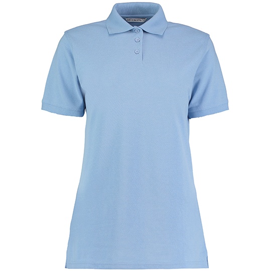 Koszulka Polo Damska Klasyczna Pika K703 - Light Blue
