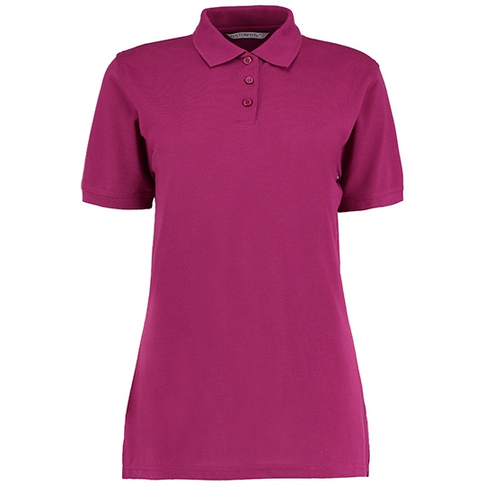 Koszulka Polo Damska Klasyczna Pika K703 - Magenta