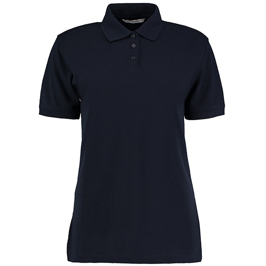 Koszulka Polo Damska Klasyczna Pika K703 - Navy
