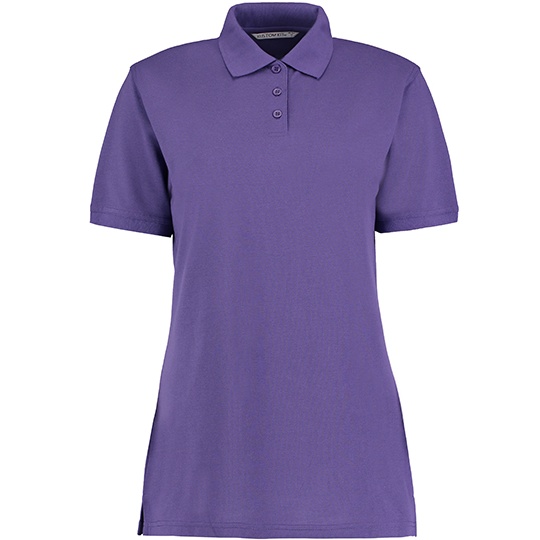 Koszulka Polo Damska Klasyczna Pika K703 - Purple