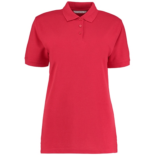 Damskie klasyczne polo K703 - Red