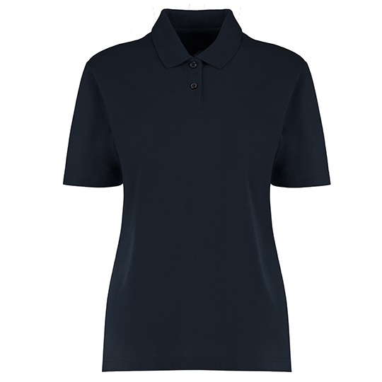 Damska koszulka polo klasyczna K722 - Navy