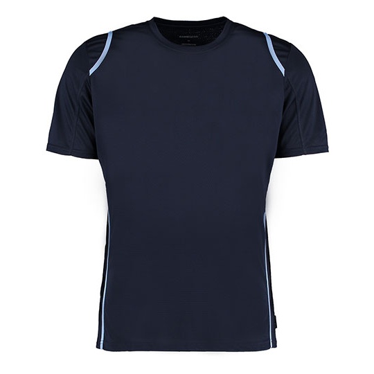 Koszulka Klasyczna Odprowadzajaca Wilgoc K991 - Navy & Light Blue
