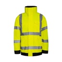 Lekka kurtka przeciwdeszczowa KX020 - Signal Yellow