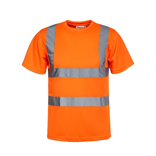 T-shirt ostrzegawczy z odblaskami KX071 - Signal Orange
