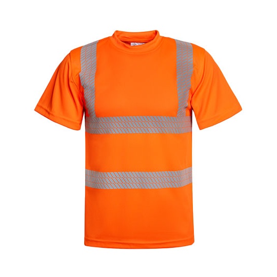 Koszulka Ostrzegawcza Oddychajaca Hi-Vis KX072 - Signal Orange